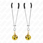 KINK – THIN BELL NIPPLE CLAMPS GOLD 7 CM BDSM Gear & Accessories | SEX Shop Ireland 10