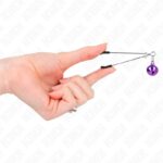 KINK – THIN BELL NIPPLE CLAMPS PURPLE 7 CM BDSM Gear & Accessories | SEX Shop Ireland 12
