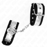 KINK – THIN WRIST RESTRAINTS BLACK / SILVER 30 X 4 CM Fetish / Bondage | SEX Shop Ireland 9