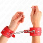 KINK – THIN WRIST RESTRAINTS RED ADJUSTABLE 21-33 CM Fetish / Bondage | SEX Shop Ireland 11