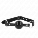 KINK – TPE BALL 4 CM GAG WITH BLACK LOCK 60 x 2 CM BDSM Gags | SEX Shop Ireland 8
