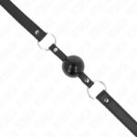 KINK – TPE BALL 4 CM GAG WITH BLACK LOCK 60 x 2 CM BDSM Gags | SEX Shop Ireland 11