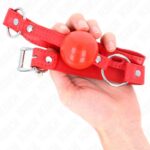 KINK – TPE BALL 4 CM GAG WITH ROJO LOCK 60 x 2 CM BDSM Gags | SEX Shop Ireland 11