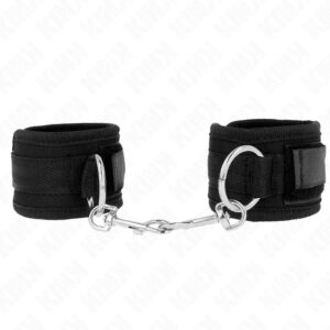 KINK – WRIST RESTRAINTS BLACK ADJUSTABLE 18-35 CM X 6 CM Fetish / Bondage | SEX Shop Ireland