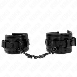 KINK – WRIST RESTRAINTS BLACK ADJUSTABLE 20-30 CM X 6 CM Fetish / Bondage | SEX Shop Ireland