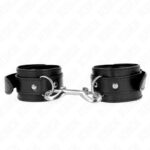 KINK – WRIST RESTRAINTS-SINGLE RIVET ROW BLACK ADJUSTABLE 17-28 CM X 5 CM Fetish / Bondage | SEX Shop Ireland 8