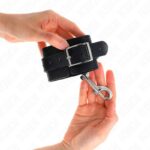 KINK – WRIST RESTRAINTS-SINGLE RIVET ROW BLACK ADJUSTABLE 17-28 CM X 5 CM Fetish / Bondage | SEX Shop Ireland 10