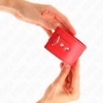 KINK – WRIST RESTRAINTS WITH PADLOCK CLOSURE RED ADJUSTABLE 16-23 CM X 5.5 CM Fetish / Bondage | SEX Shop Ireland 10