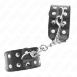 KINK – WRISTBANDS WITH DOUBLE LINE OF ADJUSTABLE STUDS BLACK Fetish / Bondage | SEX Shop Ireland 9