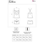 LIVCO CORSETTI FASHION – FANTHERA LC 90561 SHIRT + SHORTS BLUE S/M Corset Lingerie | SEX Shop Ireland 15