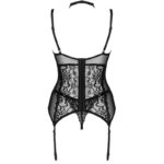 LIVCO CORSETTI FASHION – GIELLANDRA FOR THE SENSES COLLECTION CORSET + PANTY BLACK L/XL Corset Lingerie | SEX Shop Ireland 12