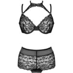 LIVCO CORSETTI FASHION – LINERA FOR THE SENSES COLLECTION BRA + PANTY BLACK L/XL Corset Lingerie | SEX Shop Ireland 11