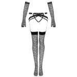LIVCO CORSETTI FASHION – NEMALIA SET GARTER + STOCKINGS + GLOVES BLACK L/XL Corset Lingerie | SEX Shop Ireland 13