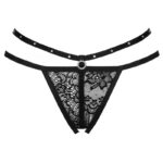 LIVCO CORSETTI FASHION – NOMADE THONG CROTCHLESS BLACK S/M Sexy Lingerie | SEX Shop Ireland 13