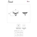 LIVCO CORSETTI FASHION – NOMADE THONG CROTCHLESS BLACK S/M Sexy Lingerie | SEX Shop Ireland 17