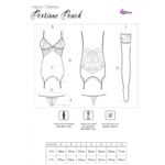 LIVCO CORSETTI FASHION – PERSINNE PEACH SET CORSET + PANTY + STOCKINGS S/M Corset Lingerie | SEX Shop Ireland 13