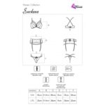 LIVCO CORSETTI FASHION – SNEHANA LC 90443 BRA + GARTER BELT + PANTY BLACK S/M Corset Lingerie | SEX Shop Ireland 17