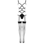 LIVCO CORSETTI FASHION – THIARA LC 20213 SET BODY + STOCKINGS BLACK L/XL Bodystocking | SEX Shop Ireland 17