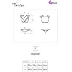 LIVCO CORSETTI FASHION – TIMOSAN LC 90631 BRA + PANTY BLACK S/M Corset Lingerie | SEX Shop Ireland 17