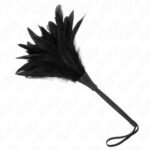 KINK – BLACK MAIDS HORN SHAPED TICKLE CHICKEN FEATHERS 36 CM BDSM Whips & Paddles | SEX Shop Ireland 8