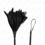 KINK – BLACK MAIDS HORN SHAPED TICKLE CHICKEN FEATHERS 36 CM BDSM Whips & Paddles | SEX Shop Ireland 10
