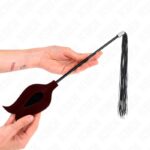 KINK – ROSE SHAPE SILICONE TASSEL WHIP 45 CM BDSM Whips & Paddles | SEX Shop Ireland 11