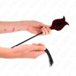 KINK – ROSE SHAPE SILICONE TASSEL WHIP 45 CM BDSM Whips & Paddles | SEX Shop Ireland 12