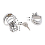 HIDDEN DESIRE – EXTREME CHASTITY COCK CAGE METAL Accessories for the penis | SEX Shop Ireland 11