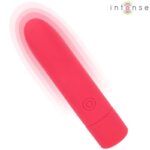 INTENSE – SYMONE USB RECHARGEABLE VIBRATING BULLET 8 VIBRATIONS RED 10 X 2.2 CM Bullet Vibrators | SEX Shop Ireland 14