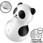 SATISFYER – POCKET PANDA STIMULATOR & VIBRATOR BLACK AND WHITE Clitoral Stimulators | SEX Shop Ireland 11