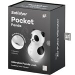 SATISFYER – POCKET PANDA STIMULATOR & VIBRATOR BLACK AND WHITE Clitoral Stimulators | SEX Shop Ireland 17