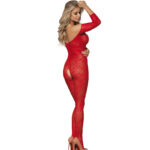 SUBBLIME – 951825 FISHNET CROTCHLESS BODYSTOCKING WITH RED ROSES PATTERN ONE SIZE Crotchless bodysuits | SEX Shop Ireland 12