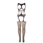 SUBBLIME – 951900 FISHNET CROTCHLESS BODYSTOCKING WITH CUP AND OPEN SHOULDERS BLACK ONE SIZE Crotchless bodysuits | SEX Shop Ireland 14