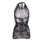 SUBBLIME – 952075 SHORT FISHNET DRESS WITH BACK BACK AND HEART DETAIL BLACK ONE SIZE Bodystocking | SEX Shop Ireland 16