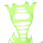 SUBBLIME – 952280 GREEN LONG SLEEVE ELASTIC FISHNET BODYSTOCKING ONE SIZE Bodystocking | SEX Shop Ireland 21