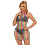 SUBBLIME – 952341 RAINBOW FISHNET BODYSTOCKING ONE SIZE Bodystocking | SEX Shop Ireland 21