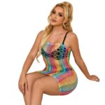 SUBBLIME – 952365 RAINBOW BARE SHOULDER FISHNET BODYSTOCKING ONE SIZE Bodystocking | SEX Shop Ireland 22