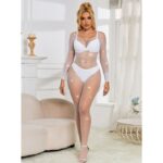SUBBLIME – 952396 FISHNET BODYSTOCKING WITH DIAMONDS LONG SLEEVE WHITE ONE SIZE Bodystocking | SEX Shop Ireland 13