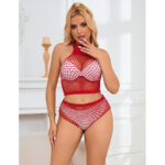 SUBBLIME – 952402 BODYSTOCKING FISHNET SET WITH PINK DIAMONDS ONE SIZE Bodystocking | SEX Shop Ireland 22