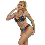 SUBBLIME – 952426 RAINBOW LONG SLEEVE FISHNET BODYSTOCKING ONE SIZE Bodystocking | SEX Shop Ireland 16