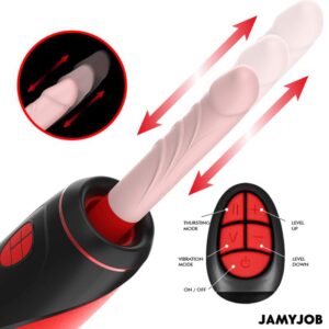 JAMYJOB – PYSTON BASE AUTOMATIC MASTURBATOR WITH REMOTE CONTROL DILDO Fleshlights | SEX Shop Ireland 3