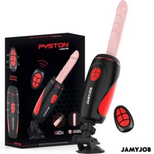 JAMYJOB – PYSTON BASE AUTOMATIC MASTURBATOR WITH REMOTE CONTROL DILDO Fleshlights | SEX Shop Ireland