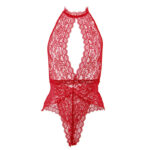 SUBBLIME – 953874 OPEN CUP BODYSUIT RED S/M Babydoll Lingerie | SEX Shop Ireland 14
