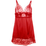 SUBBLIME – SATIN BABYDOLL WITH LACE RED L/XL Babydoll Lingerie | SEX Shop Ireland 23