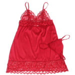 SUBBLIME – SATIN BABYDOLL WITH LACE RED L/XL Babydoll Lingerie | SEX Shop Ireland 25