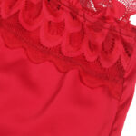SUBBLIME – SATIN BABYDOLL WITH LACE RED S/M Babydoll Lingerie | SEX Shop Ireland 26