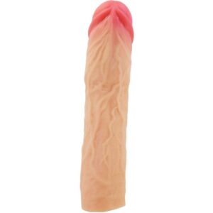 PRETTY LOVE – DEREK PENIS SLEEVE WITH 7.6 CM EXTENSION FLESH Penis Extenders & Sleeves | SEX Shop Ireland 3