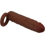 PRETTY LOVE – KAILE PENIS SLEEVE WITH 2.5 CM EXTENSION MULATTO Penis Extenders & Sleeves | SEX Shop Ireland 14