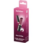 SATISFYER – PRO 2 KISS WAVE CLITORIS STIMULATOR GARNET / BLACK Bullet Vibrators | SEX Shop Ireland 15