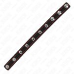 KINK – LEATHER PENIS RING WITH SPIKES 21.5 X 1.6 CM BDSM Cages & Chastity Rings | SEX Shop Ireland 10